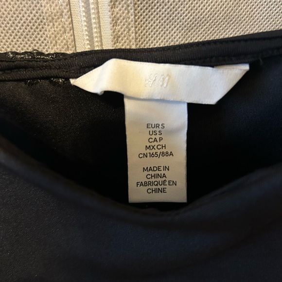 H&M Black Bodysuit with Embellishments - Picture 4 of 4